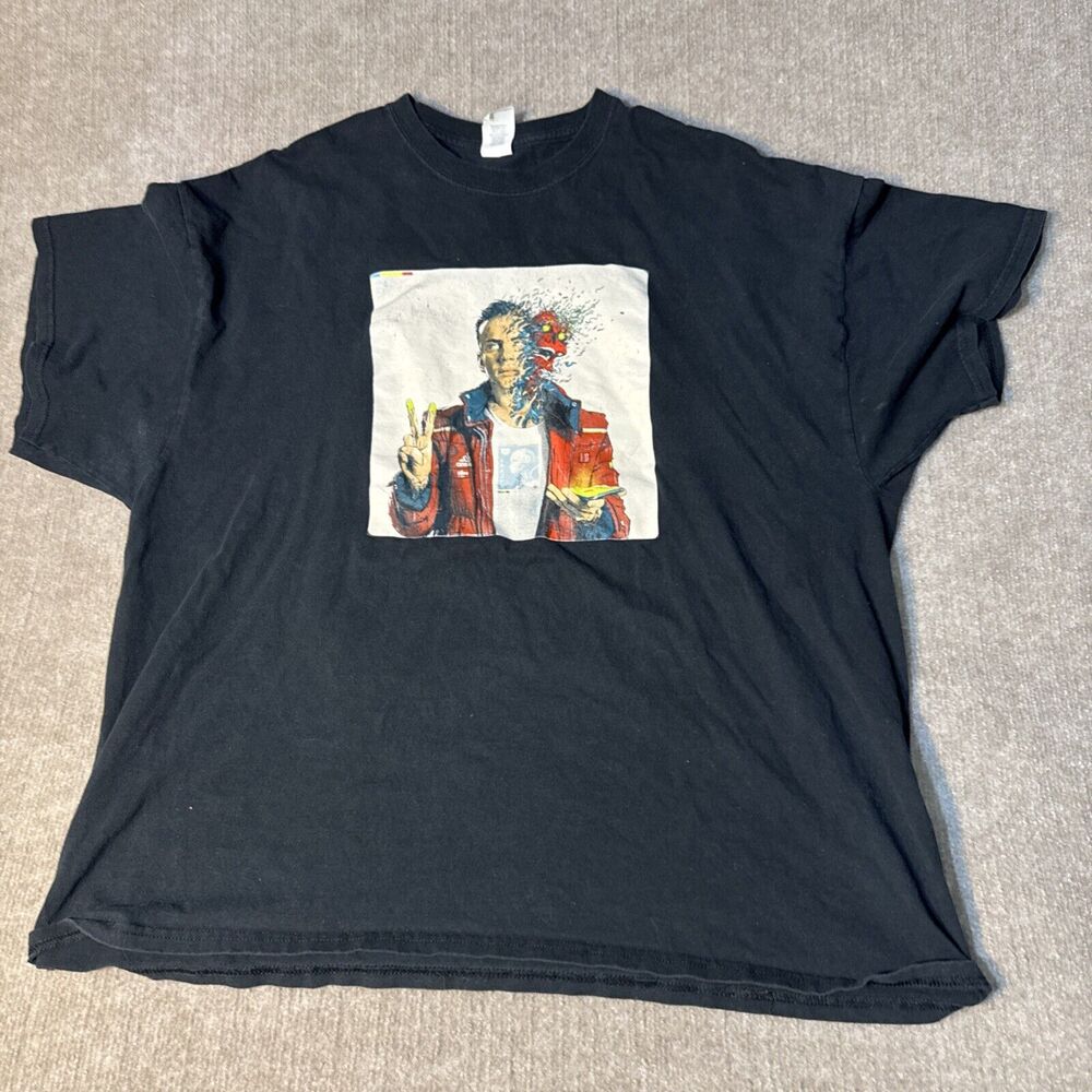Logic Unisex T-Shirt 2XL Confessions of a‎ Dangerous Mind Album Cover